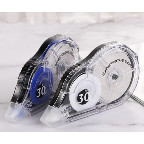 5pcs/set Practical Correction Tape Roller 30m Long White Sticker Study Stationery Office School Supplies