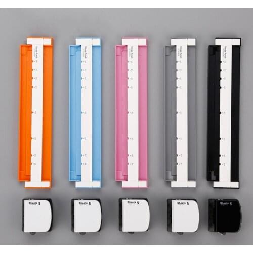 A4 Paper 30-hole B5 26-hole A5 20-hole Multifunctional Multi-hole Punch Binding Clip Daolin Loose-leaf Punch Diy Manual Punch