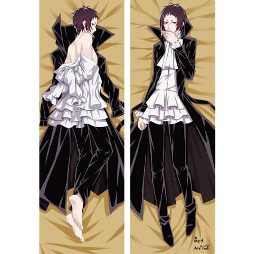 Anime Bungo Stray Dogs Nakajima Atsushi & Osamu Dazai Dakimakura pillow cover hugging body pillowcase