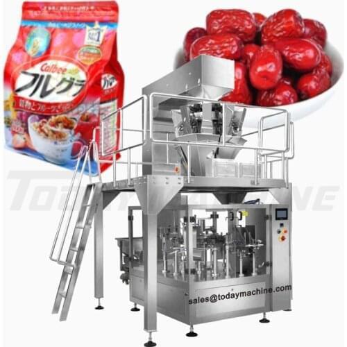 Automatic Pre-Made Stand-up Bag Horizontal Packing Machine