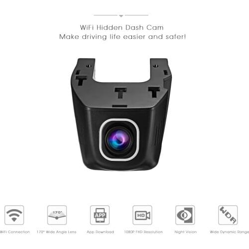 Car DVR Wi-Fi 1080P Full HD Dual Lens Rear View Dash Cam Auto Camera Video Recorder Registrar DVRs Dash Camera Motion Detector