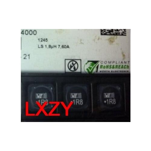Free Shipping 10PCS/lot 7447715001 WE1R8 1.8UH 10.2A 12X12X4.5MM W E Chip Power Inductor