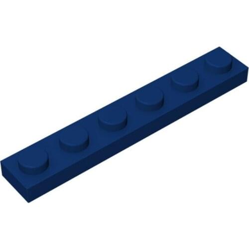 10PCS BZB MOC Blocks Classic Brand 3666 Plate 1x6 DIY Enlighten Block Bricks Educational High-tech Kids Toys Boys Girls Gift