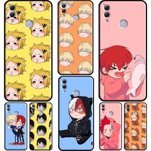 Kirishima Bakugo Todoroki BNHA For Huawei Honor 20 8 9 10 10X Lite 10i 7C 4C 6C 7A Pro 8A 9A 8S 9S 7X 9X 8X Phone Case