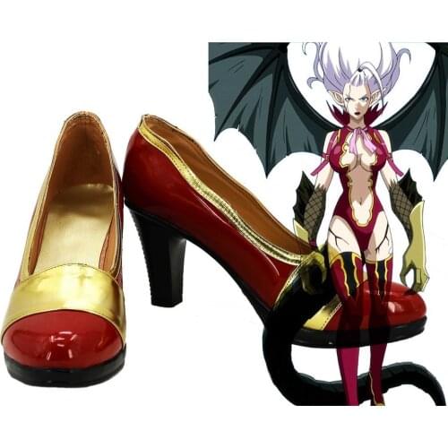 Fairy Tail Mirajane Strauss Cosplay Shoes Boots Custom Made