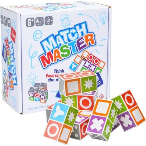 Party Montessori Matching Game Puzzle Board Game Kit Toys Parent-child Activity Educational Logical Thinking Match Table Games