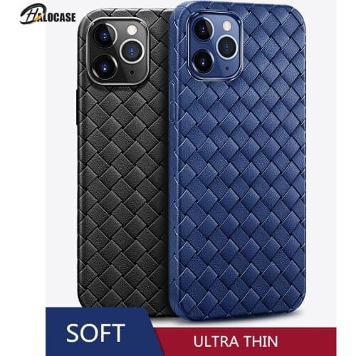 Light Thin Simple Soft Phone Case For iPhone 12Mini 12 11 Pro XSMAX XR X MAX 7 8 Plus SE2020 Fashion Luxury Protective Cover