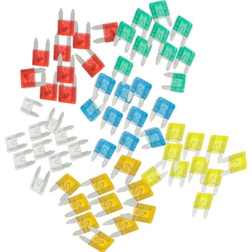 60PCS Auto Car Fuses Assortment Set Car Truck Mini Blade Fuse Replacement