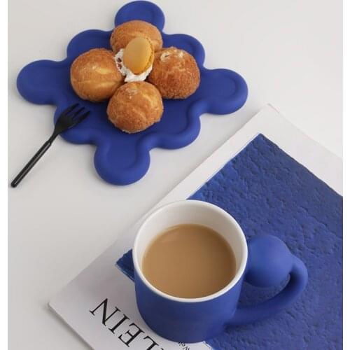 New Korea ins wind mugs creative star cups set ceramic lovers coffee cups online celebrity cups