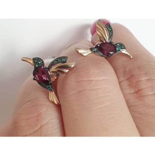 New Fashion Little Bird Drop Long Hanging Earrings For Women Elegant Girl Tassel Earring Stylish Jewelry Personality Gift