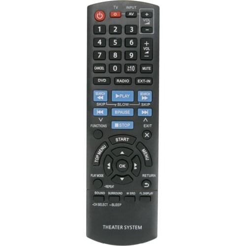 New N2QAYB000626 Remote Control fit for Panasonic SC-XH50 SA-XH50 Home Theater