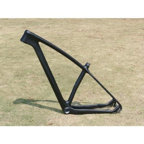 Full Carbon UD Matt MTB Mountain Bike 29er Bicycle Cycling BSA BB30 29ER Frame 15, 17 , 19 Thru Axle 142 * 12mm / QR 135 * 9mm