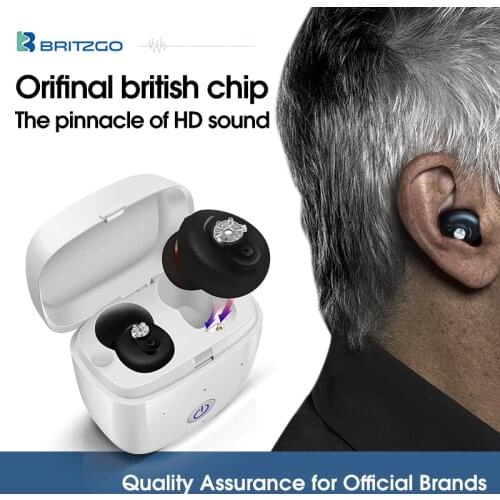 Britzgo Hearing Aid Hearing Amplifier Elderly Digital BHA-611 | Invisible, compact and comfortable