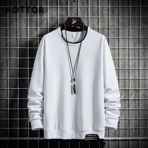 Men Solid Color Hoodies Casual Male Hip Hop Harajuku Pullover Hoody Sweatshirts Autumn Spring Mens Streetwear Hoodie