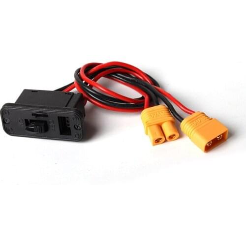20A High Current High-load Switch ON-OFF ST1001 with XT60 Plug Connector Charging Socket for LED Light Receiver Model Airplane