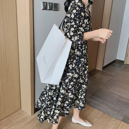 2021 Womens Floral Dress Spring Summer Za Woman Robe Y2k Bodycon Casual Maxi Midi Long Kawaii Party Sundresses Clothes Tunics