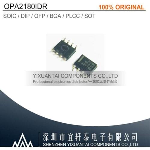 10pcs/lot 50pcs/lot 100pcs/lot Free shipping 100% original OPA2180IDR OPA2180 2180 SOP8