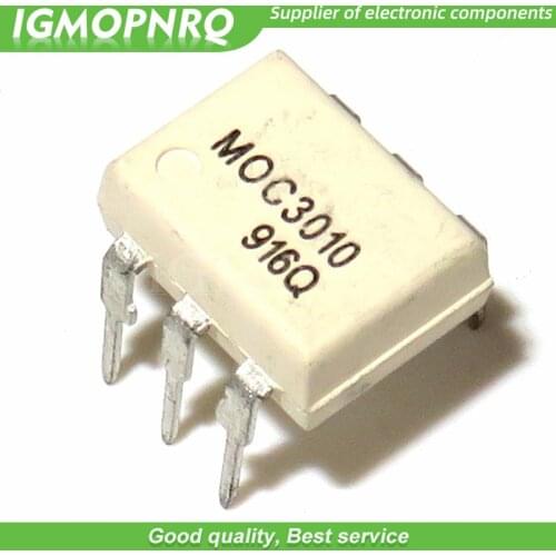 10PCS MOC3010 MOC3020 MOC3021 MOC3023 MOC3041 MOC3043 MOC3052 MOC3061 MOC3063 MOC3083 DIP6