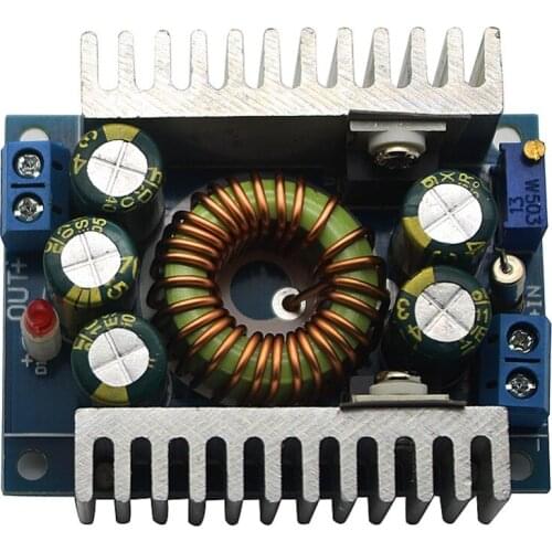 5pcs/lot, DC 4.5-30V to 0.8-30V 12A High Power Buck Converter Adjustable Step Down voltage Car Power Supply Voltage Regulator