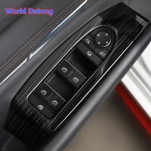 Accessories For Mazda CX30 CX-30 2020 2021 LHD Armrest Window Switch Lift Cover Interior Modification Trims
