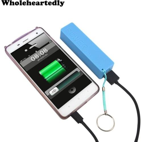 Brand New 18650 Battery Storage Box Case Backup Battery Charger with USB Output Interface Fashion Battery Power Bank Box