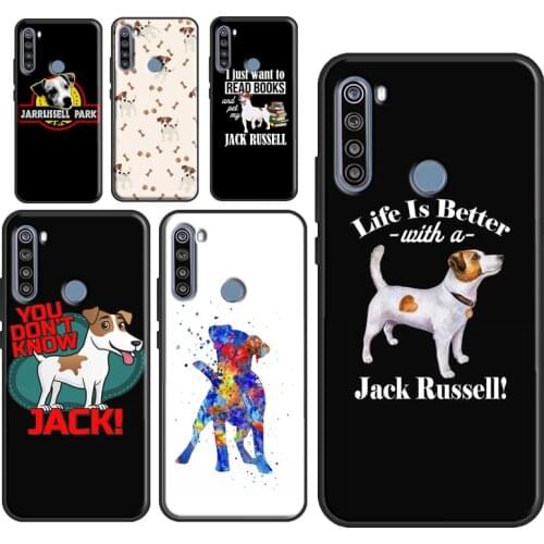 Jack Russell Terrier Dog Phone Case for Xiaomi Redmi Note 10 Pro 9 8 Redmi 9 9T 9C 9A 8A 7A K40 Note 9S 8T Cover
