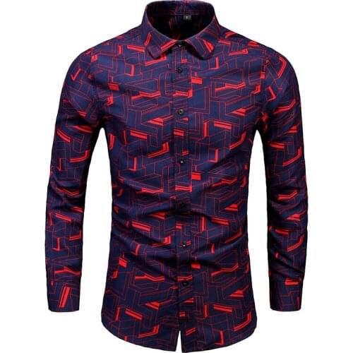 HIP HOP 2021 Autumn Spring Clothes Print Shirt For MenS Long Sleeves 5XL 6XL 7XL Hawaiian Beach Casual Floral Shirt For Man