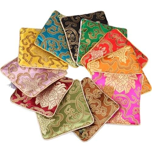 Retro Clouds pattern Kits package Jewelery Bags Embroidery Chinese Wind Zipper Kam Gift Bags