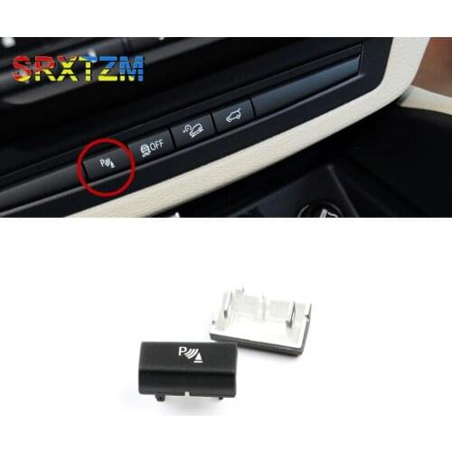 Rear Trunk Switch Button Cover Parking Radar Sensor Switch Button Cover for BMW X5 E70 2006-2013 X6 E71 2008-2014
