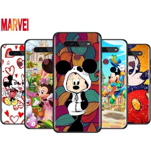 Mickey Minnie lovely For LG K92 K42 K22 K71 K61 K51S K41S K30 K20 2019 Q60 V60 V50 S V40 V30 G8S G8 X ThinQ Soft Phone Case