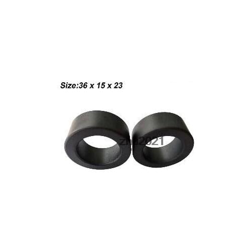36X15X23mm EMI filter ferrite core 1.4X0.91X0.6''cable wires Noise cancel ferrite ring RF choke ferrite bead ,6pcs/lot