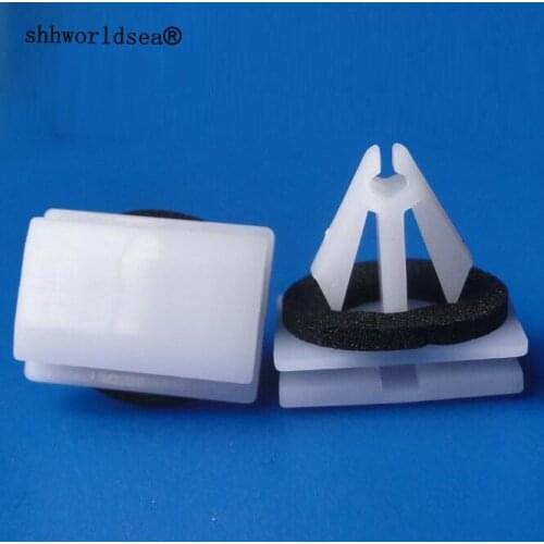 Shhworldsea auto plastic clips Door clips for ford
