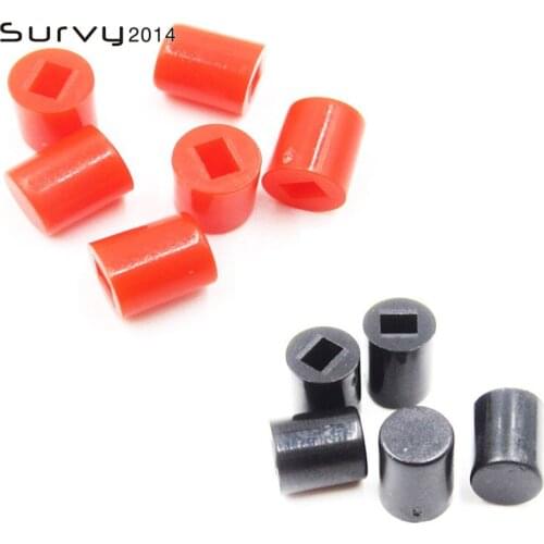 50PCS 6*5mm 6X5mm Tactile Push Button Switch Cap to Self-locking Switch Button Cap Round Key Caps