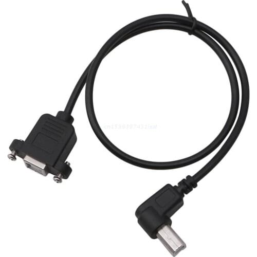 Extension Cable 50cm USB 2.0 B Male to USB B Female Socket Printer Mount Panel Dropship