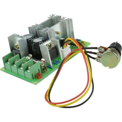 Universal DC 10-60V Motor Speed Control Regulator PWM Motor Speed Controller Switch 20A Regulator High Power Drive Module