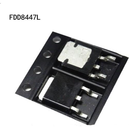 10pcs FDD8447L FDD8447 TO-252 MOSFET N-CH 40V 50A