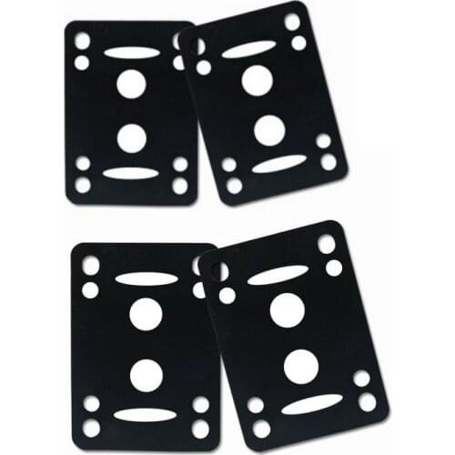 10pcs 4mm skateboard gasket rubber longboard rubber pad deck gasket