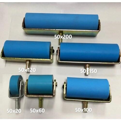 2pcs Coating machine accessories silicone rubber Press wheel pulley with rack