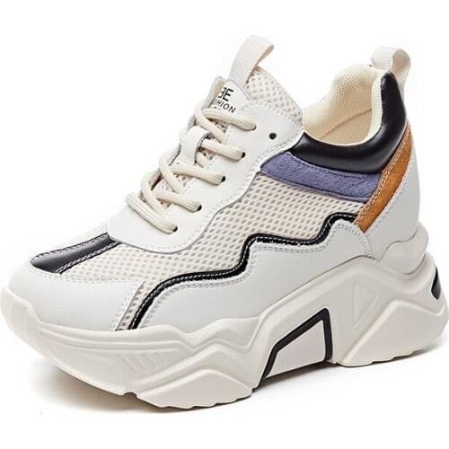 2021 Spring New Styles Increase In Womens Shoes Fashion Popular Platform Sneakers