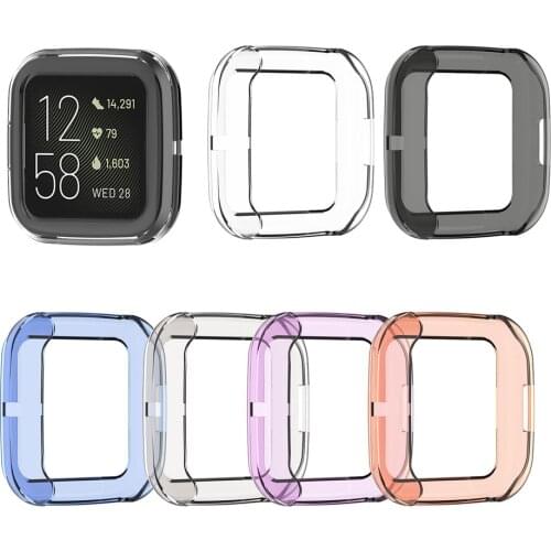 6PCS Protective Case for Fitbit Versa2 Anti-Scratch Watch Cover Set for Fitbit Versa2 Smart Watch Accessories