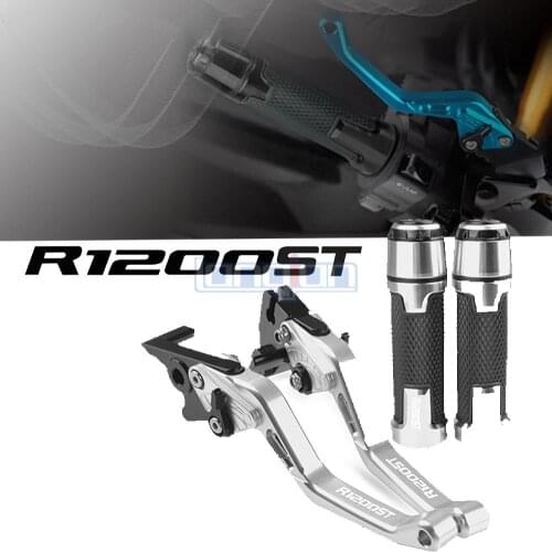 Motorcycle Accessories Aluminum For BMW R1200ST 2005 2006 2007 2008 Handle Grips Handlebar Motorcycles Short Brake Clutch Lever