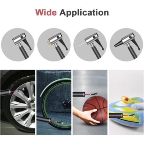 Tyre Inflator Cordless Mini Portable Compressor Digital Car Tire Pump 12V 150PSI Rechargeable Air Pump Car Bicycle Tire Balls