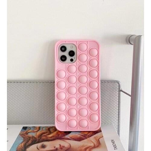 Rodent Pioneer IPhone 11 12 Pro Max Case Mobile Phone Accessories Silicone All-inclusive Pink IPhone 11 12 Mini Pro Max Case