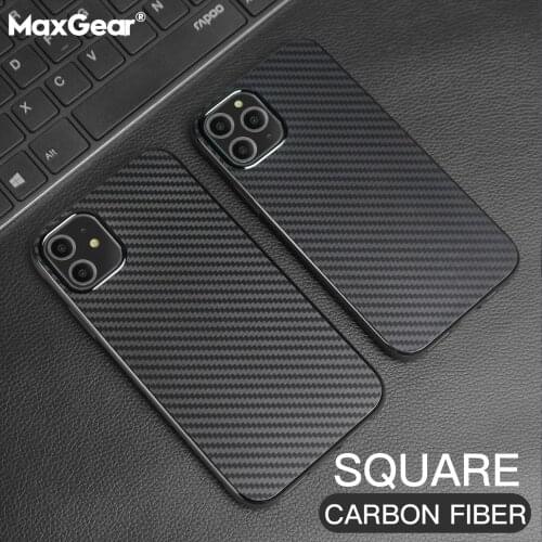 Classic Square Carbon Fiber Texture TPU Silicone Case foriPhone 5S SE 2020 6S 7 8 Plus 11 12 Pro XR XS Max Soft Back Cover Shell