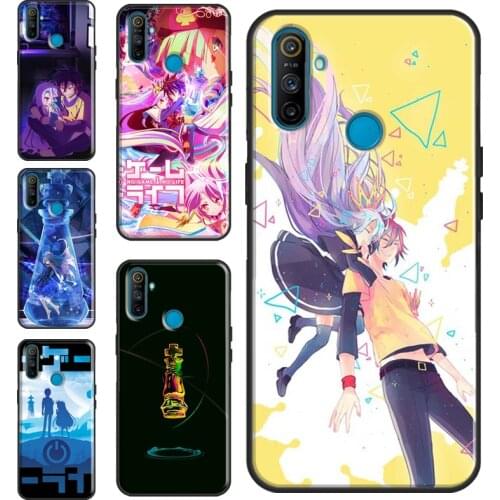 No Game No Life Case For OnePlus 8 Pro 9 Pro Nord 7T 8T 9R Cover For Realme C21 C15 C11 C3 GT Q3 6 7 8 Pro