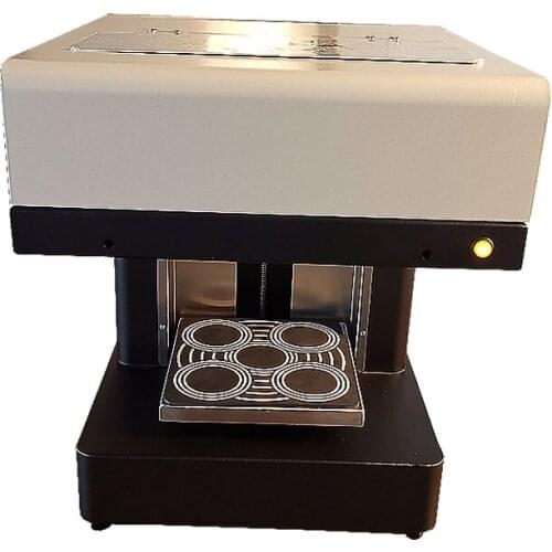 DIY 3D latte art Coffee printer 4 cups coffee print machine Cake Printer ALL-in-One Food printer