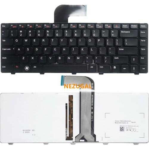 For Dell Vostro 3560 V131 V1440 V1450 v2420 2520 V3350 N4110 Xps 15 L502x US Laptop Keyboard With backlight