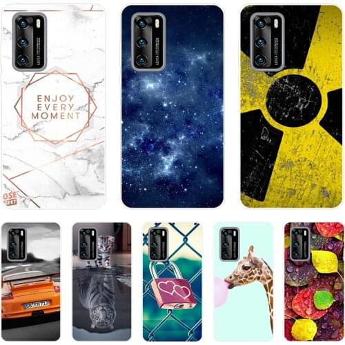 For Huawei P40 Lite E Case Silicone Luxury Soft Phone Cover For Huawei P40 Lite E P 40 Pro P40LiteE Case Coque