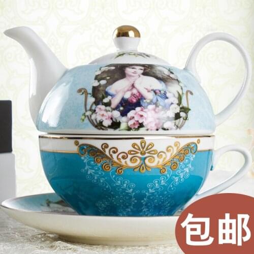 European Master pot of afternoon tea of a pot with a variety of gift package [] gift for