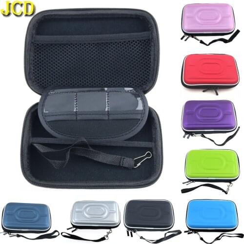 JCD Hard Case EVA Travel Carrying Protector Bag For Gameboy GBA GBC Carry Cover Storage Bag For NDSL NDSi 3DS Console